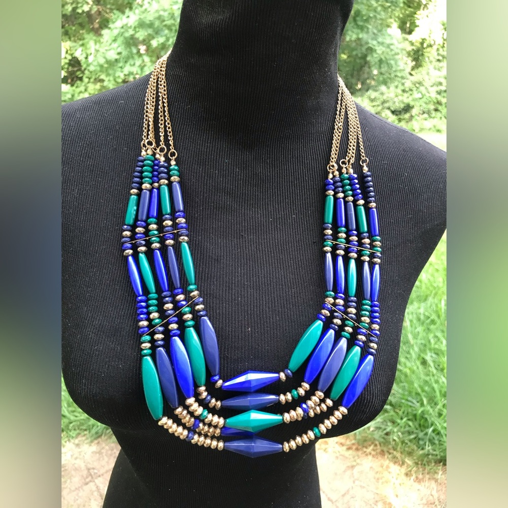 Statement Beaded Necklace